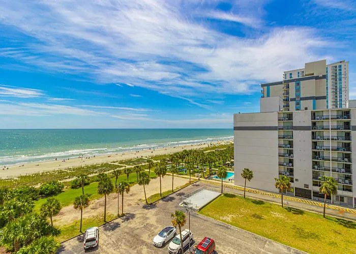 Ocean View Double Suite! Sleeps 4 Meridian Plaza 705 Myrtle Beach